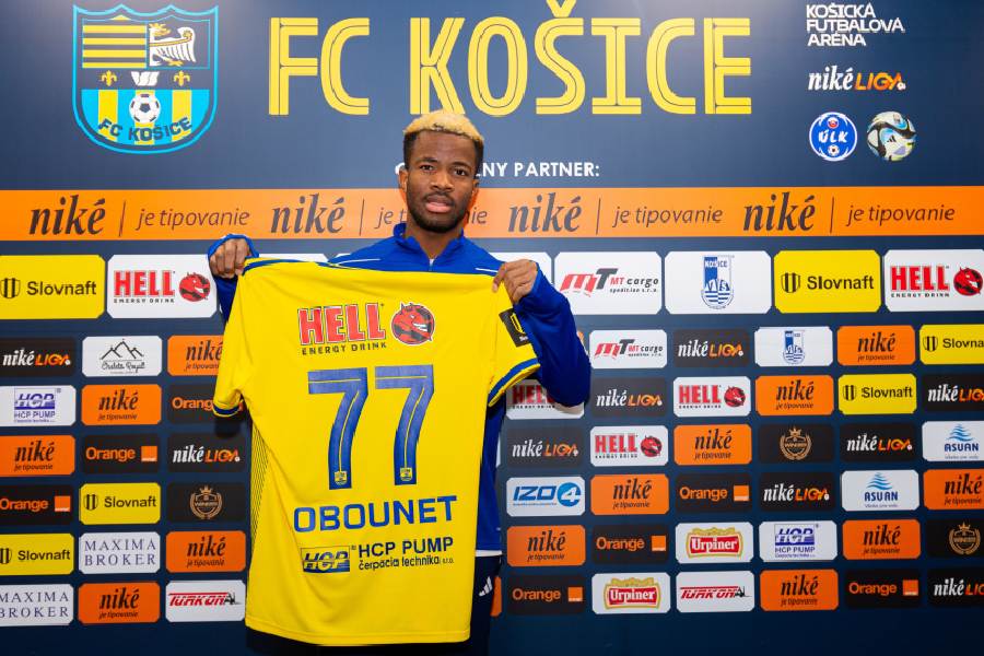 Le FC Kosice officialise le prêt de Moussango Obounet