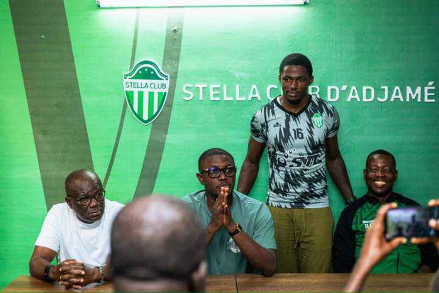 Loyce Mbaba présenté par le Stella Club d’Adjamé